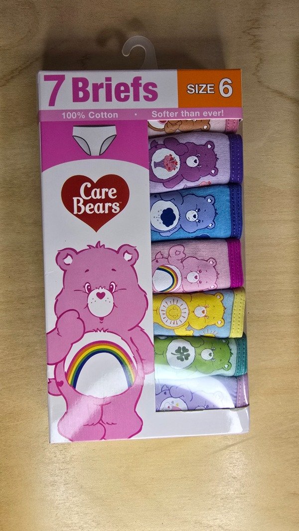 Producto - Bombachas - Care Bears - Pack x7 Talle 6