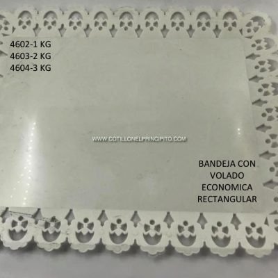 Producto - Bandeja Plástica con Volado 24