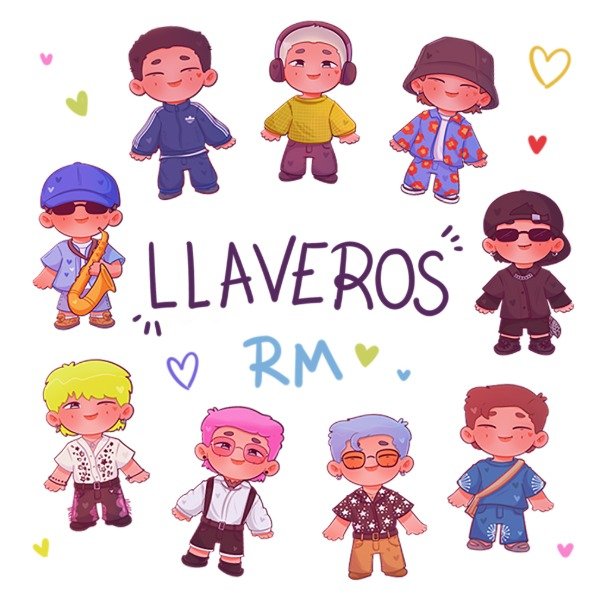 Producto - Llaveros Acrílicos RM!