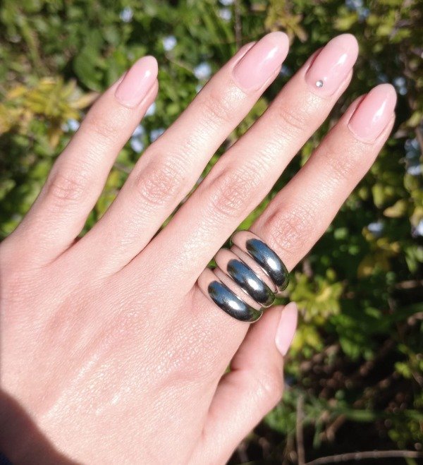 Producto - Anillo Grande Líneas