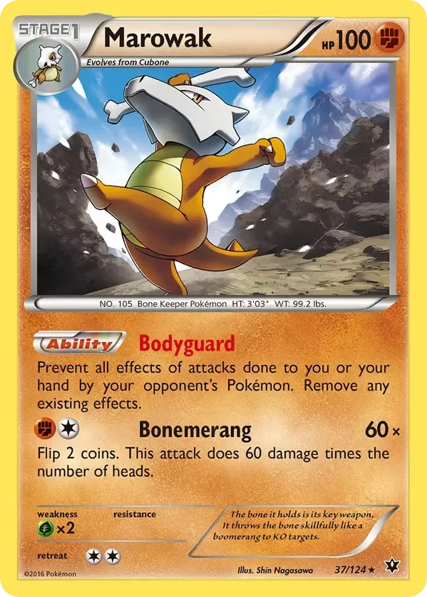 Producto - Marowak - 37/124 - Fates Collide