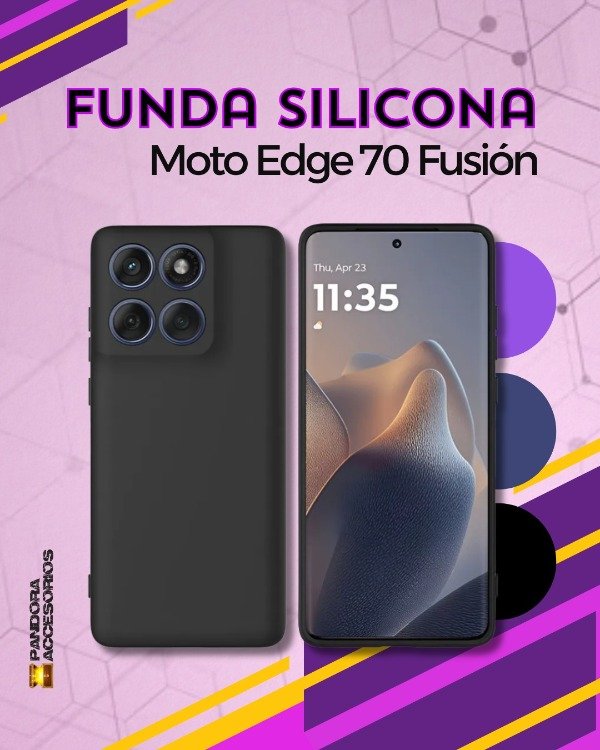 Producto - Funda Silicone Case Moto Edge 70 Fusion - 0