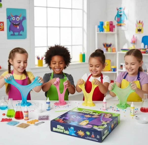 Producto - Kit Slime Juego Laboratorio Crea Tu Propio Slime Monstruoso - 0