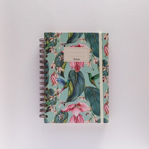 Producto - Agenda 2026 Anillada a5 (15x21cm) Semana a la Vista - Colibríes