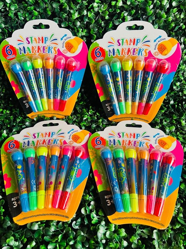 Producto - Marcadores con sellitos x 6