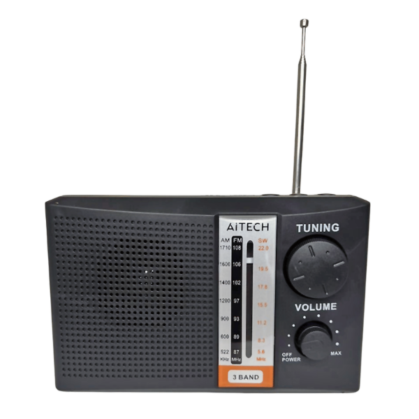 Producto - Radio 3  bandas Receptor MP3 Recargable