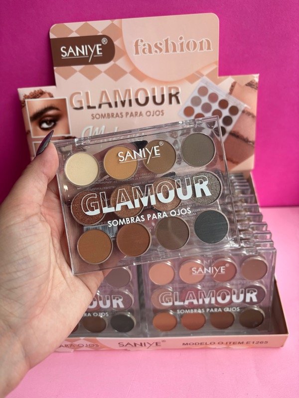 Producto - Paleta de Sombras x12 Glamour Saniye