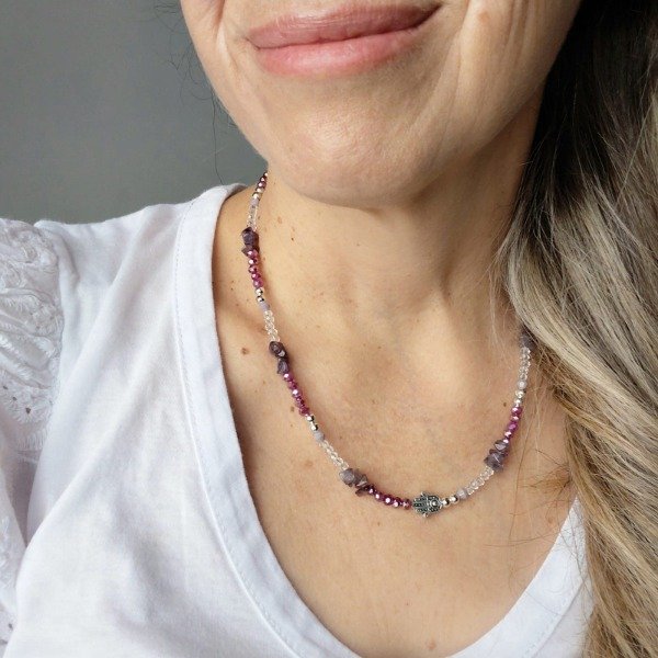 Producto - Collar Lunea Amatistas