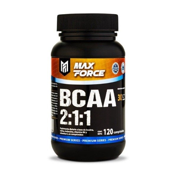 Producto - Max Force Bcaa 2:1:1 Aminoácidos X 120 Comprimidos