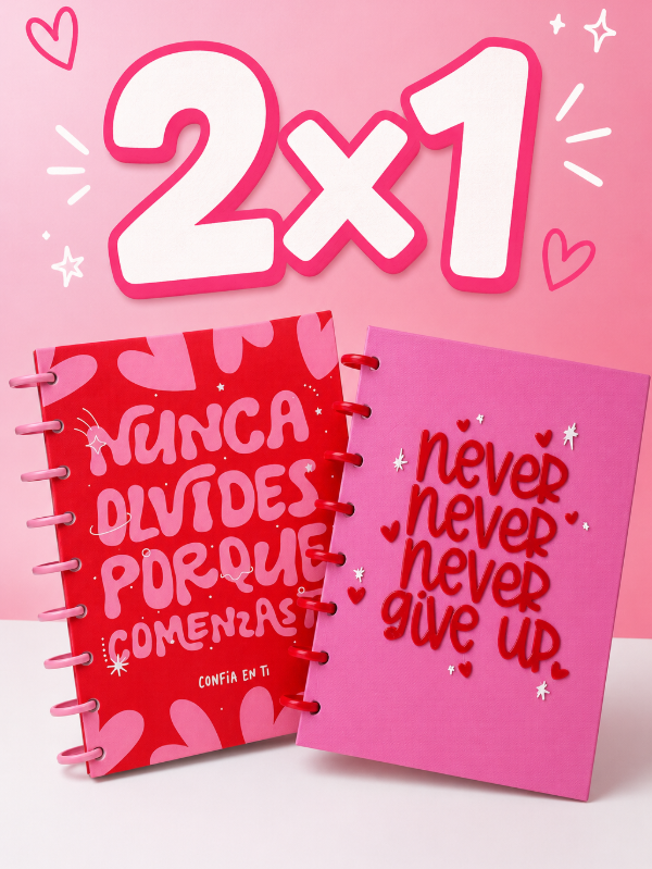 Producto - 2X1 CUADERNOS A5