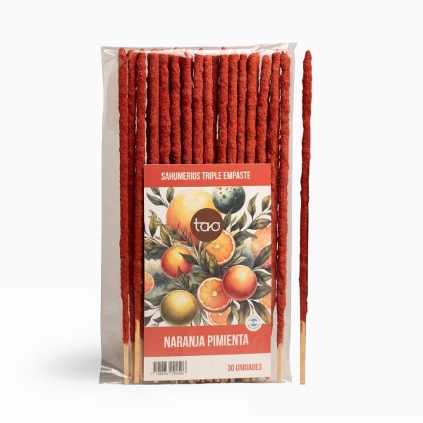 Producto - Sahumerios Triple Empaste Naranja Pimienta