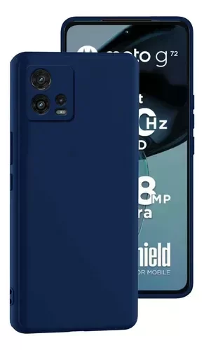 Producto - Funda Silicone Case Azul para Moto G72