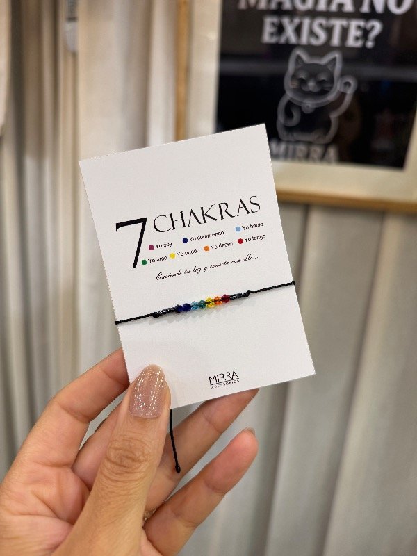 Producto - Pulsera 7 chakras slim
