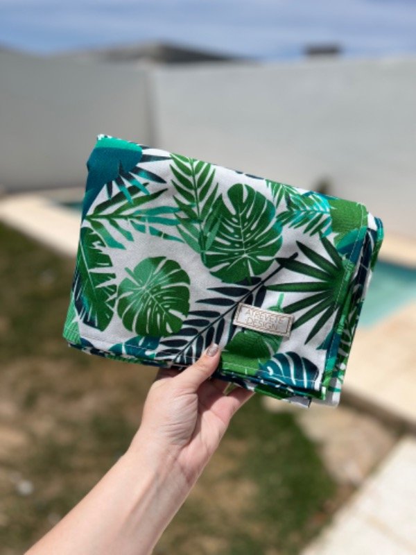 Producto - Lona Playera - Mini Hoja Aqua