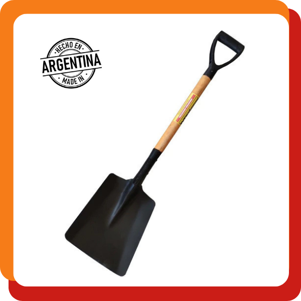 Producto - PALA ANCHA ESTAMPADA CABO DE MADERA