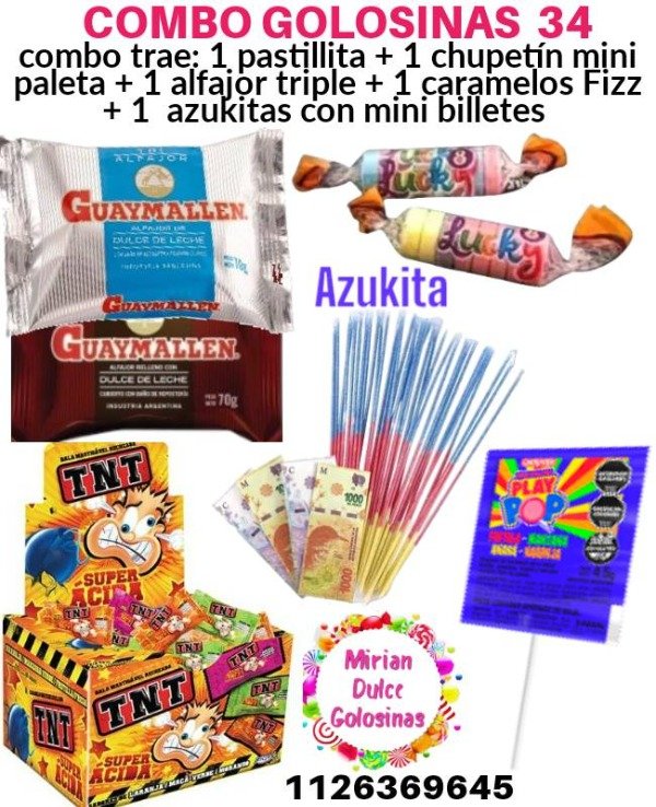 Producto - Combo golosinas 34