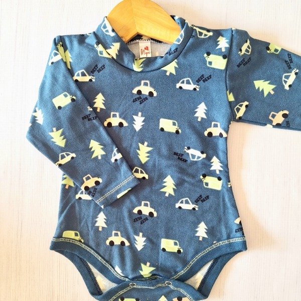 Producto - Body Térmico Est. Azul Autitos