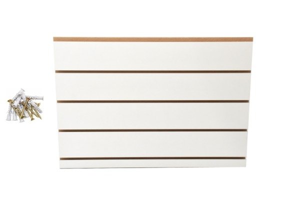 Producto - Placa ranurada 64 x 45 blanca