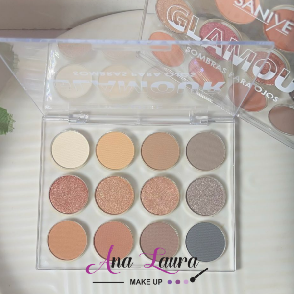 Producto - Paleta de sombras para ojos Saniye