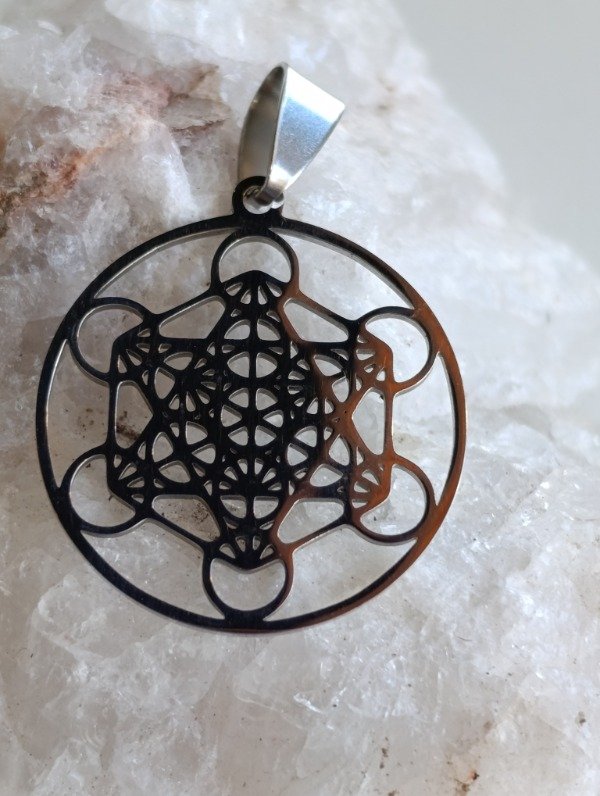 Producto - Dije acero quirúrgico Metatrón