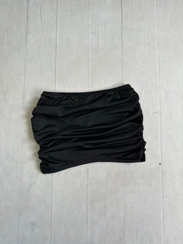 Producto - [4491] Pollera fruncida mircrofibra