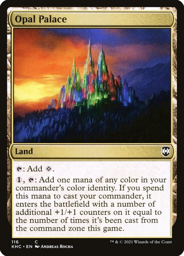 Producto - Opal Palace #116  Kaldheim Commander
