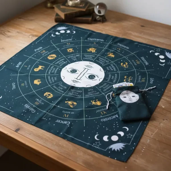 Producto - Paño tarot #35 Luna