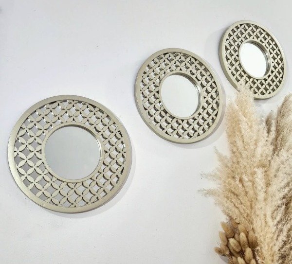 Producto - ESPEJOS X 3 DORADO