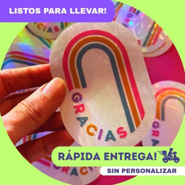 Producto - Gracias / SIN PERSONALIZAR (x10 unid)