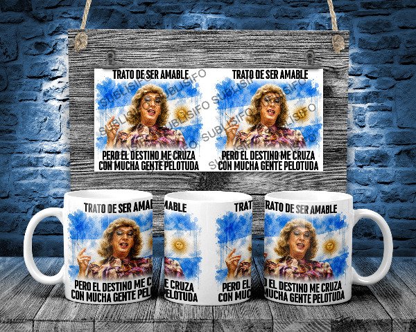 Producto - Trato de ser amable pero el destino me cruza con mucha gente pelotuda