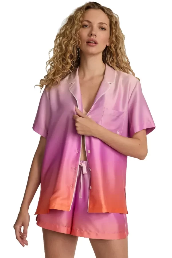 Producto - Pijamas Saten Corto Victorias Secret Talle XS