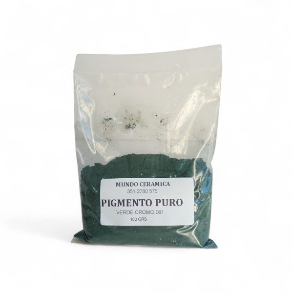 Producto - PIGMENTO PURO VERDE CROMO LODI 081 X 100 GR