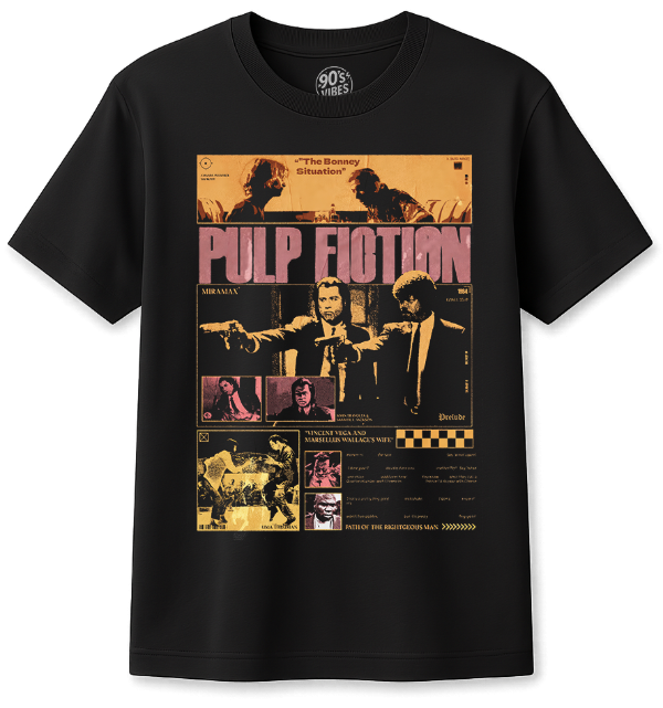 Producto - Remera Pulp Fiction estilo poster