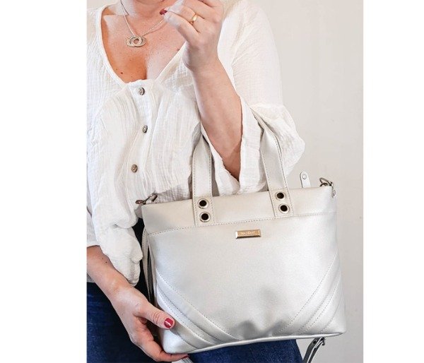 Producto - MINI TOTE - PLATA