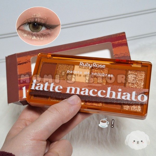 Producto - Paleta de sombras Ruby Rose "Latte Macchiato"