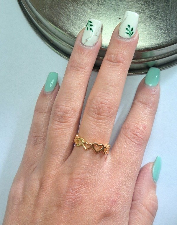 Producto - Anillo Cora dorado