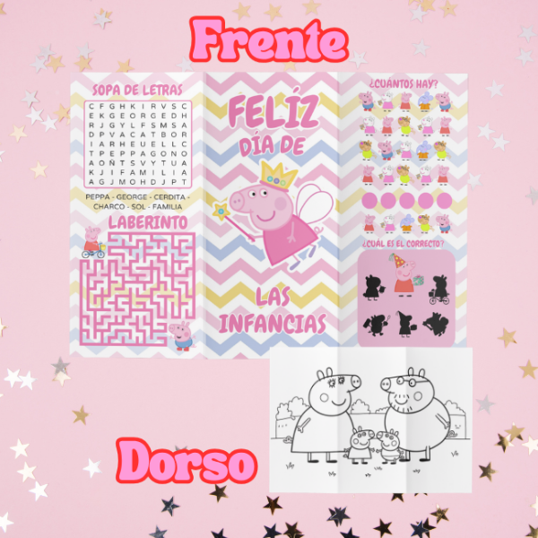 Producto - Triptico Peppa Pig