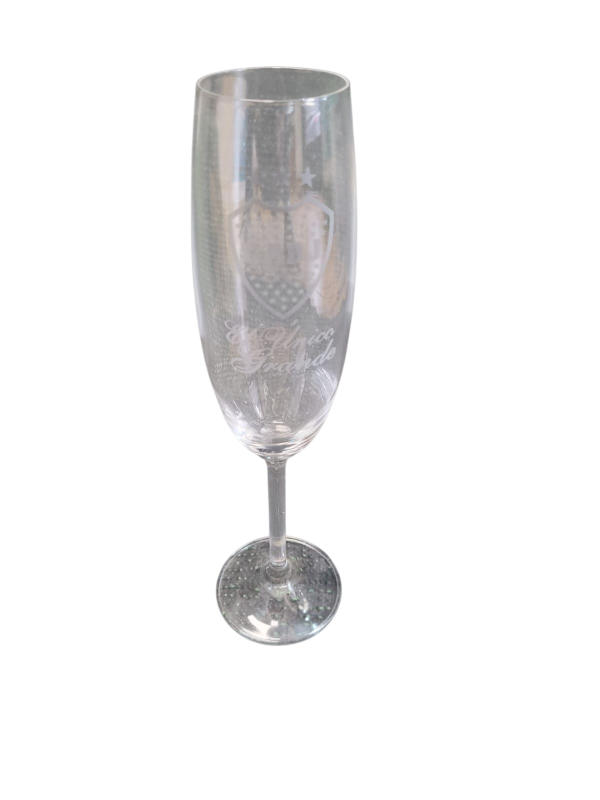 Producto - Copa champagne cristal - Boca Jrs