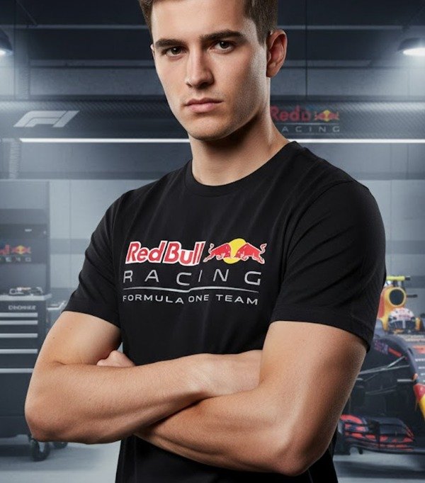 Producto - Remera Red Bull Racing Formula 1 Team Negra