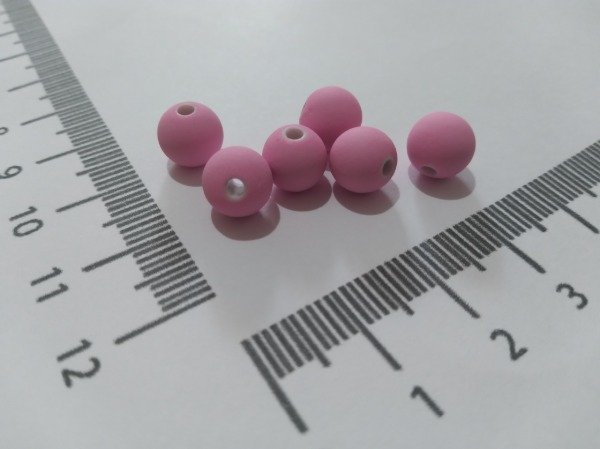 Producto - Bolitas engomadas rosa 8mm