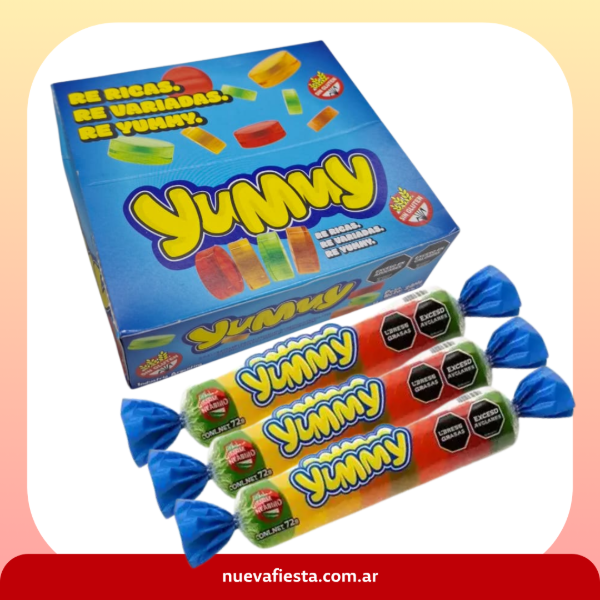Producto - Gomitas Yummy en Rollos x12 u