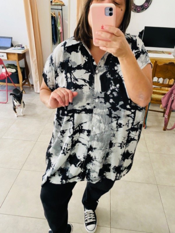 Producto - Camisa black batik