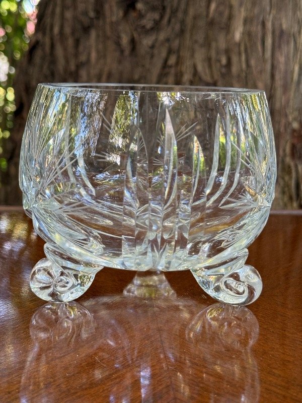 Producto - Bombonera cristal checoslovaco 13cm