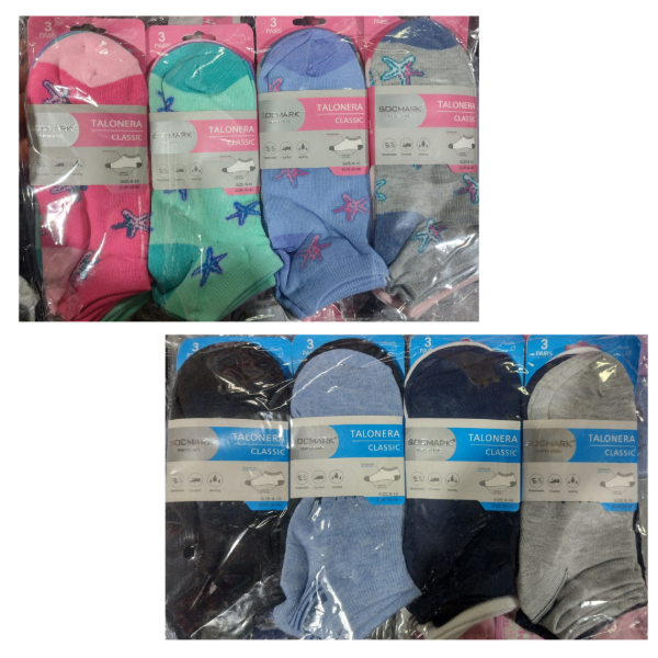 Producto - Soquetes de niños socmark - Por 24 pares