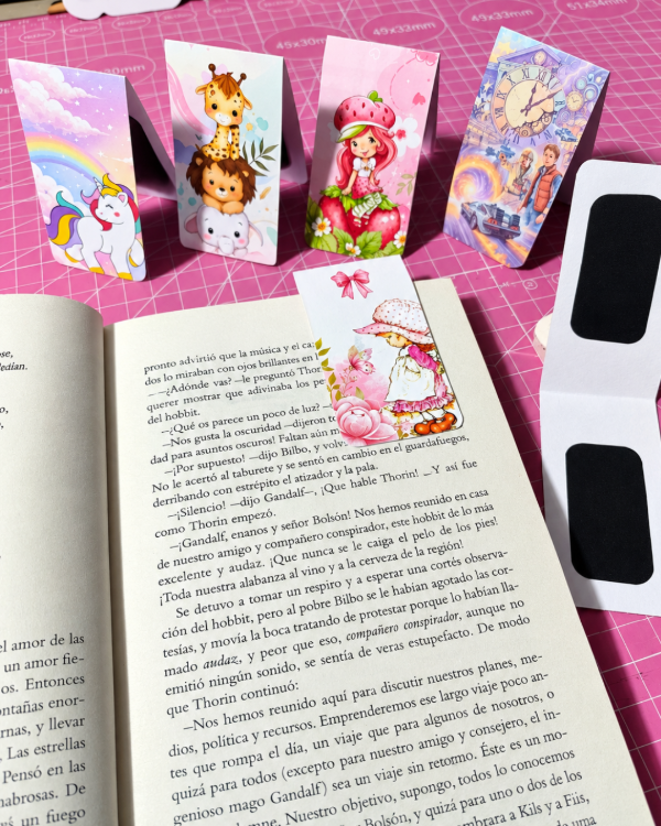 Producto - Pack x6 Marcapaginas imantados Laminados - 0