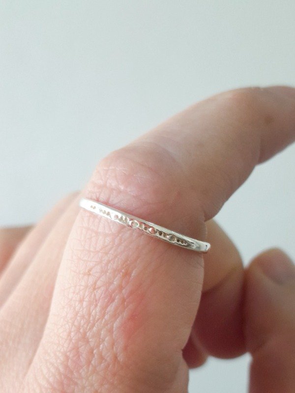 Producto - Anillo Fino y 5 puntos