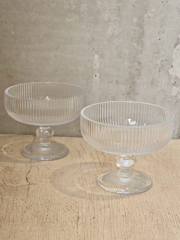 Producto - Compoteras Rayadas Transparentes