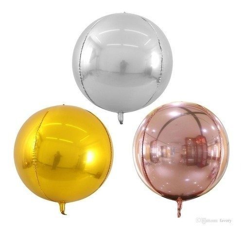 Producto - GLOBO METALIZADO 20" X1 ESFERA 4D