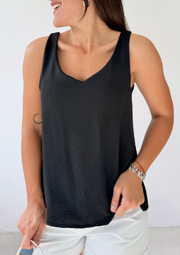 Producto - Blusa MANZANILLA - Negro