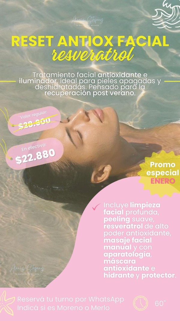 Producto - RESET ANTIOX FACIAL - RESVERATROL